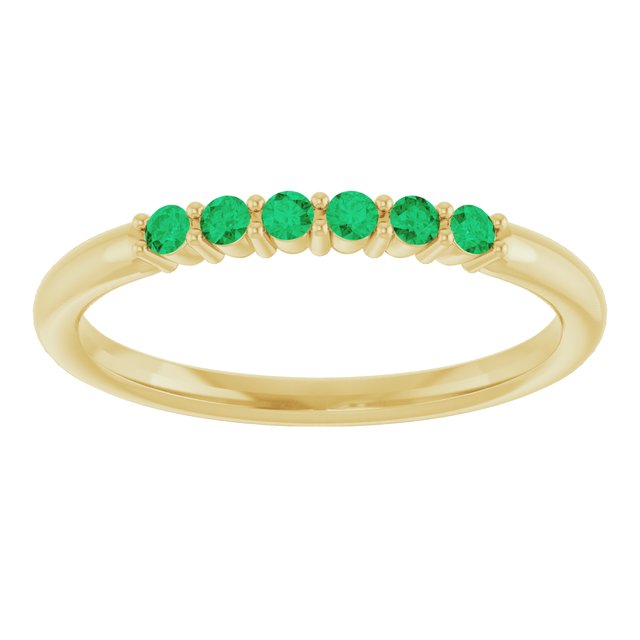 Accented Stackable Ring