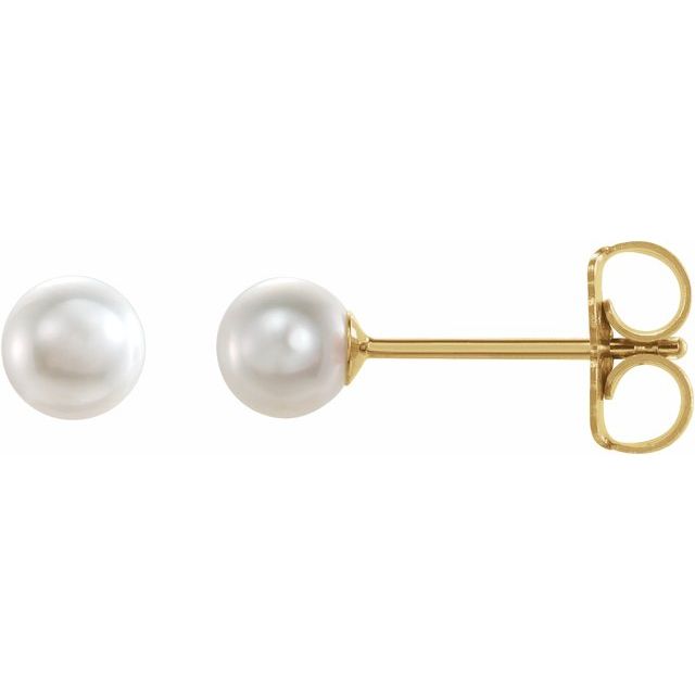 Pearl Stud Earrings