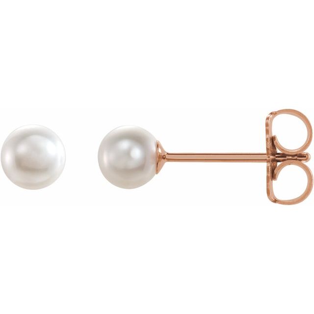 Pearl Stud Earrings