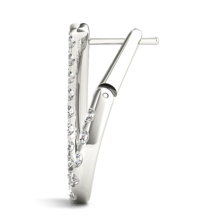 Diamond Round Multi-Stone Earrings