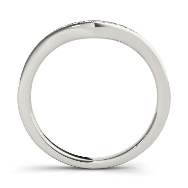 Multi-Diamond 14K Gold Wedding Ring