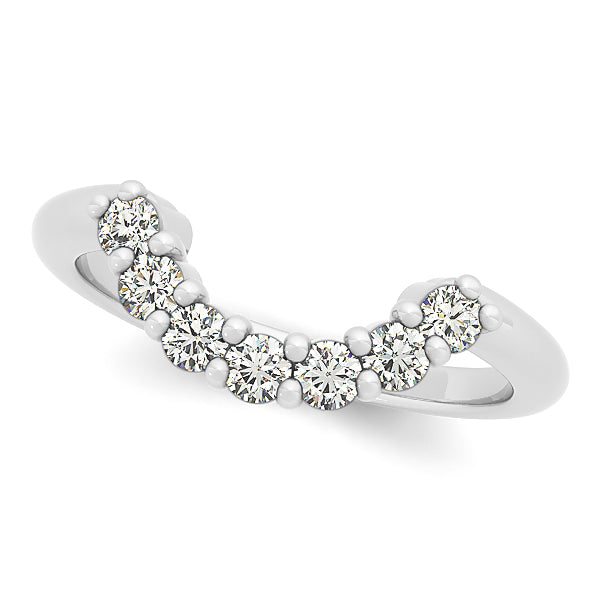 Multi-Diamond Wedding Ring