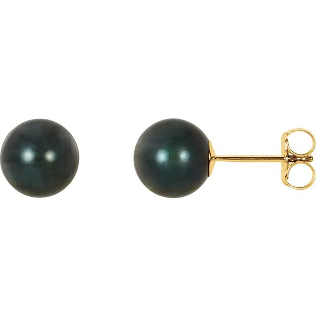 Pearl Stud Earrings