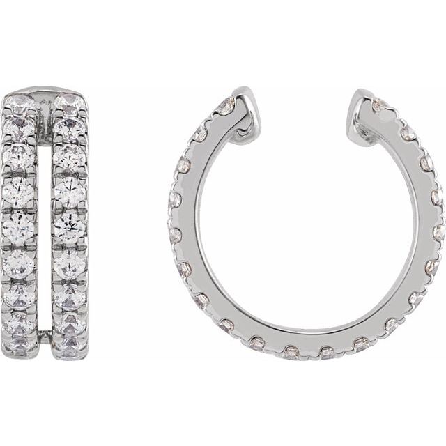 Lab-Grown Diamond Ear Cuff