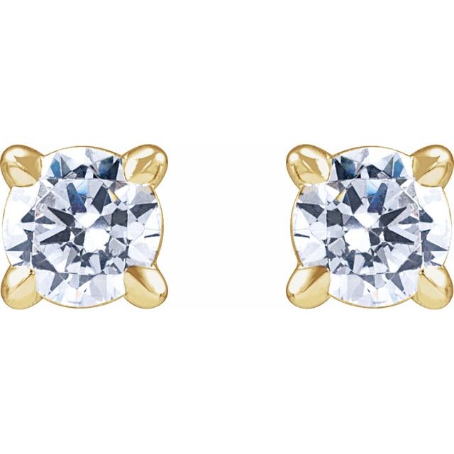 Lab-Grown Diamond Stud Earrings
