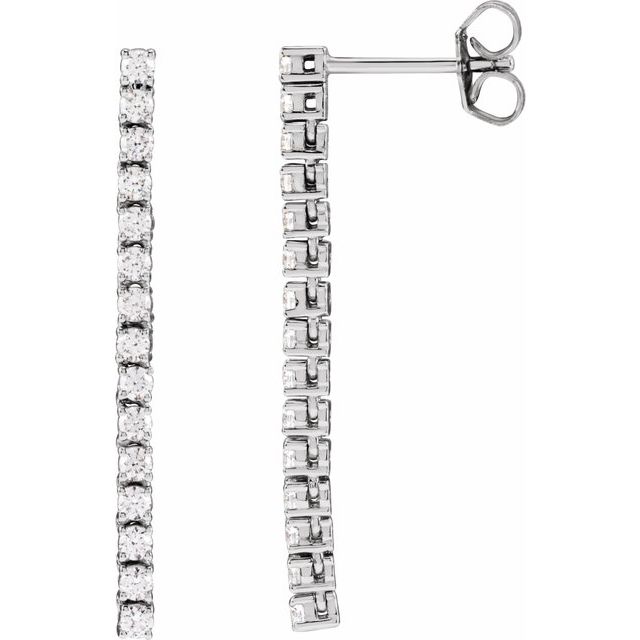 Accented Drop Earrings