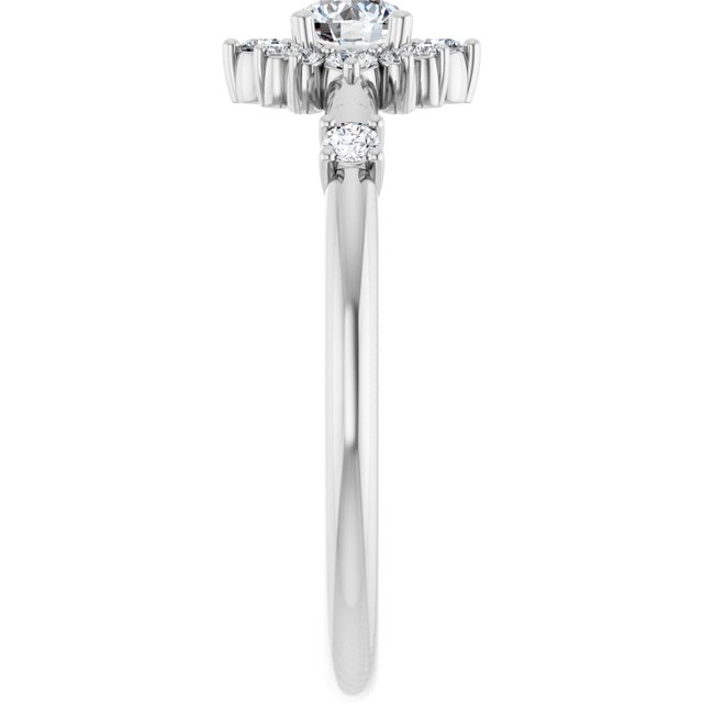 Halo-Style Ring