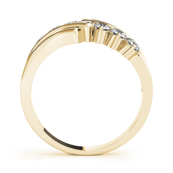 18K Yellow Gold Diamond Wedding Ring