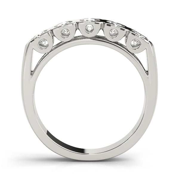 Multi-Diamond Wedding Ring