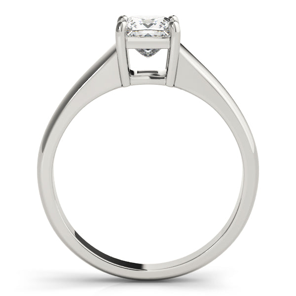 0.75ct Square Diamond Solitaire Engagement Ring