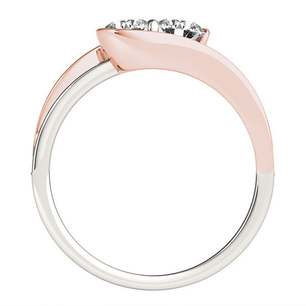 Multi-Gold Diamond Fashion Ring