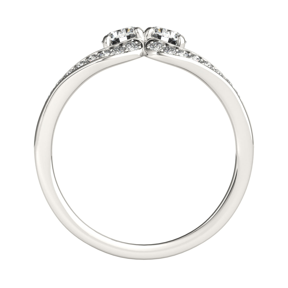 Multi-Diamond Round Fashion Ring