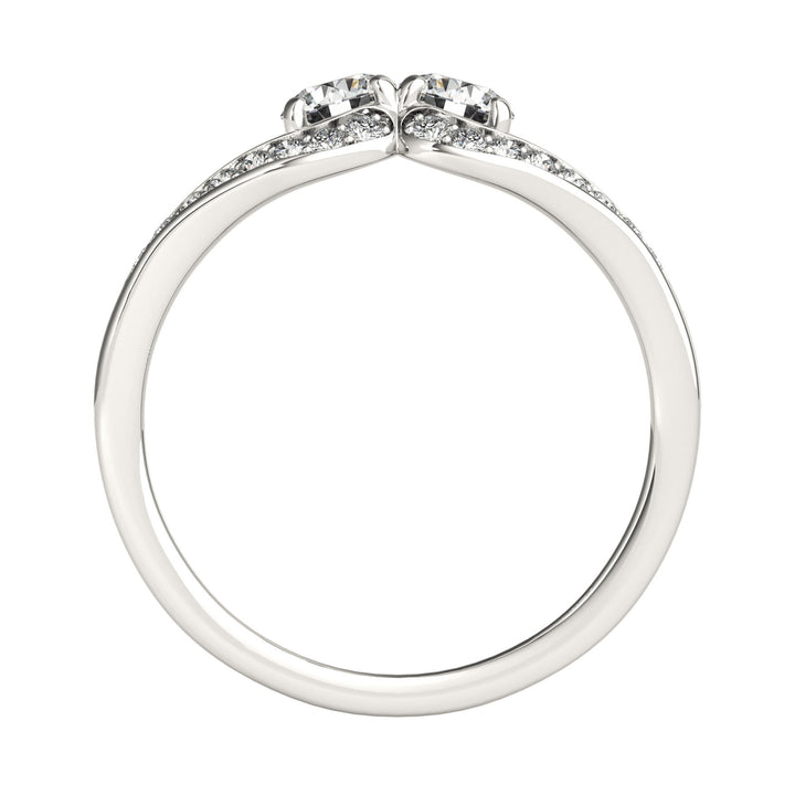 Multi-Diamond Round Fashion Ring