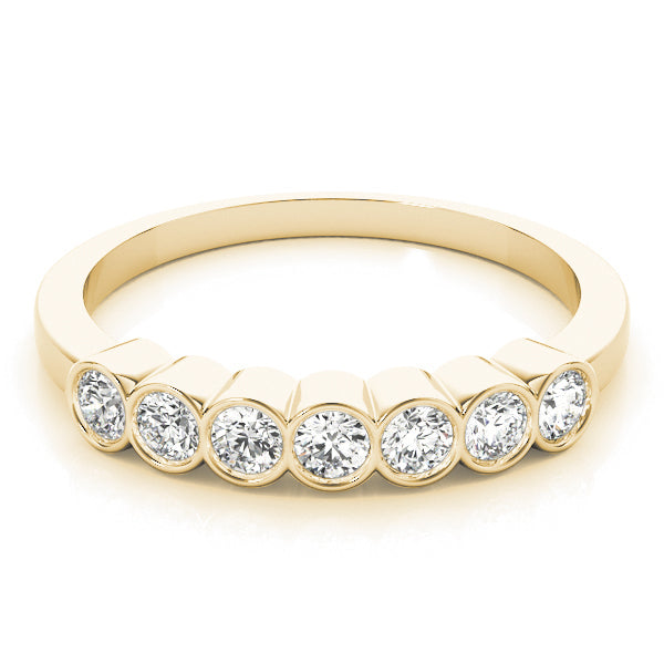 14K Yellow Gold Multi-Diamond Fashion Ring
