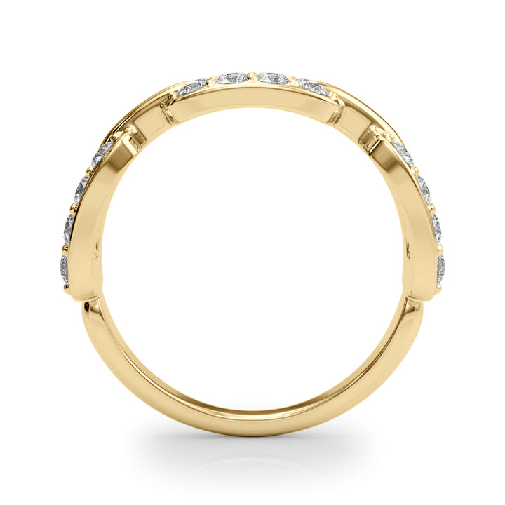 14K Yellow Gold Multi-Diamond Ring