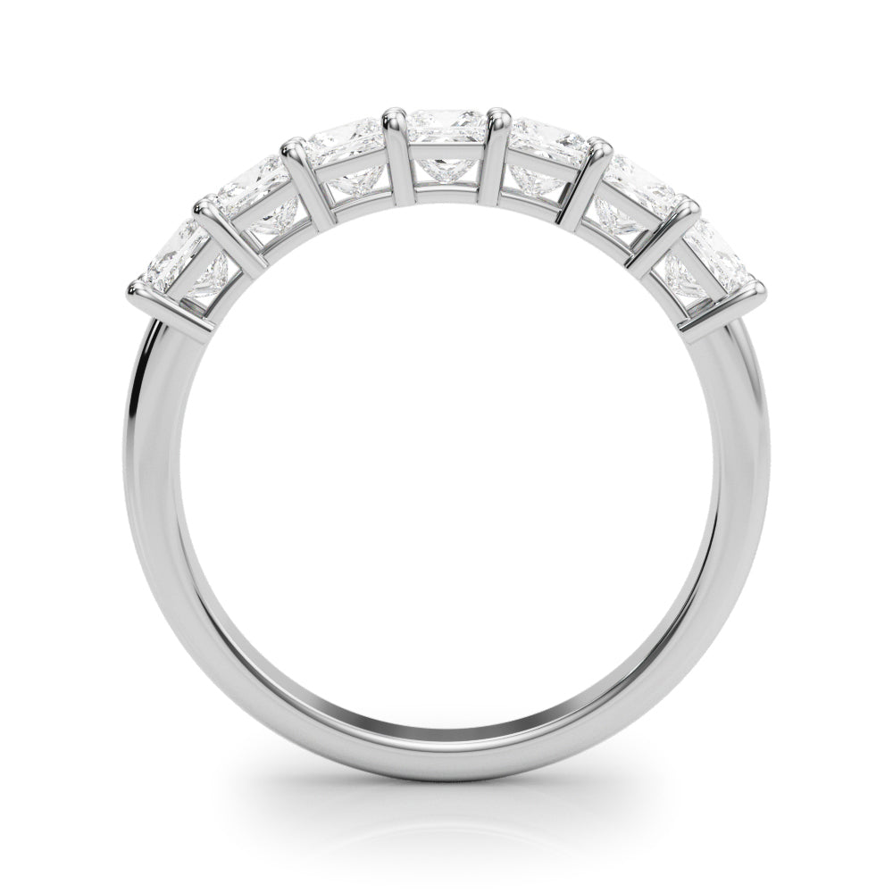 Multi-Diamond Square Engagement Ring