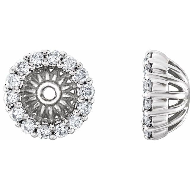 Halo-Style Earring Jackets