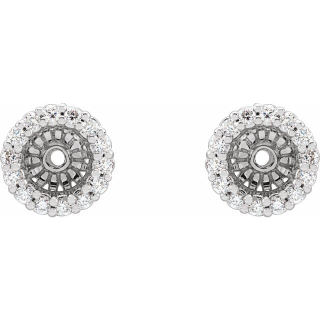 Halo-Style Earring Jackets