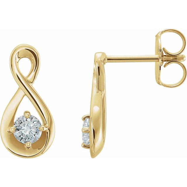 Infinity-Inspired Earrings