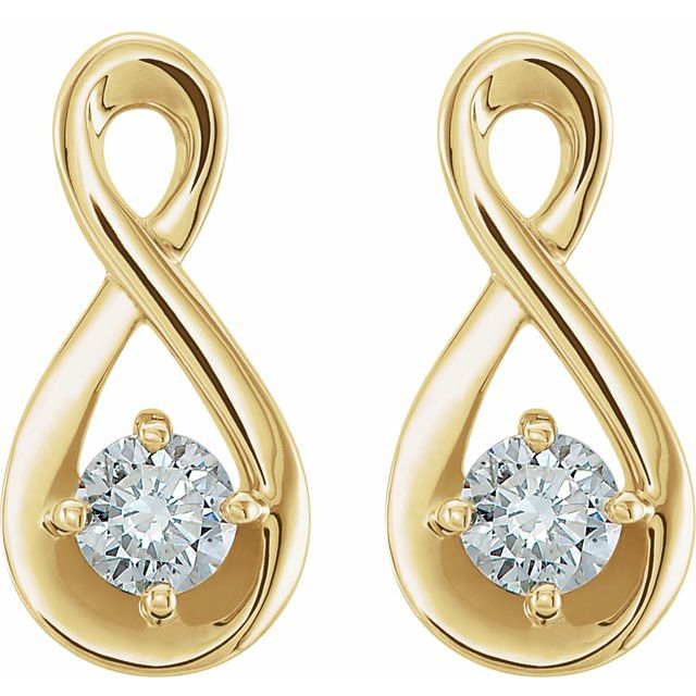 Infinity-Inspired Earrings