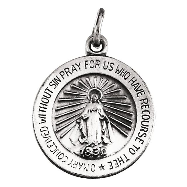 Miraculous Medal Necklace or Pendant