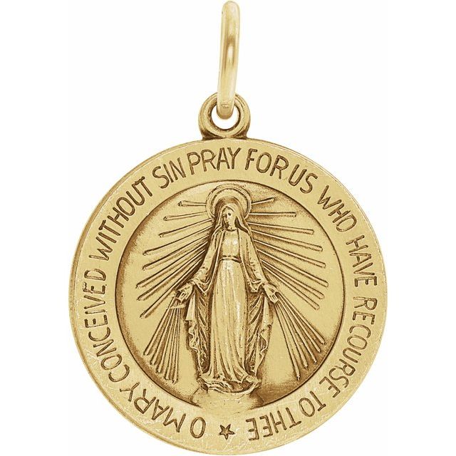 Miraculous Medal Necklace or Pendant