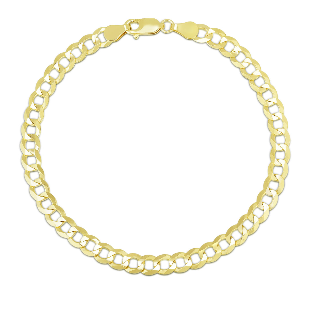14K Gold 5.7mm Comfort Curb Chain