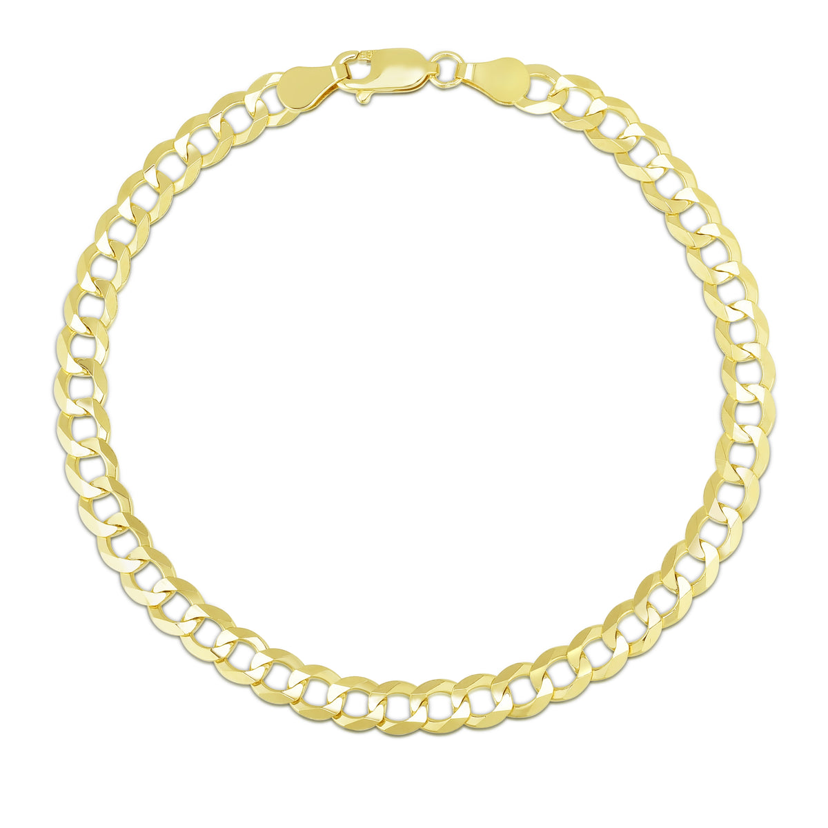 14K Gold 5.7mm Comfort Curb Chain