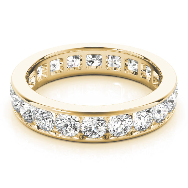 14K Yellow Gold 1/2 ct Diamond Wedding Band