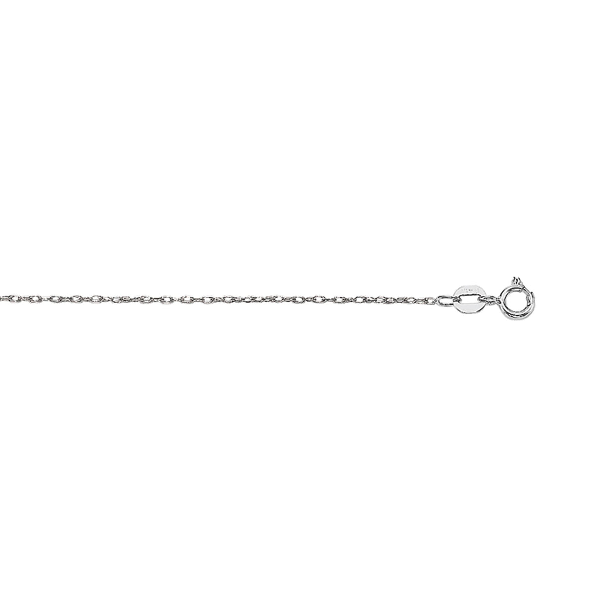 14K Gold .8mm Machine Rope Chain (Carded)