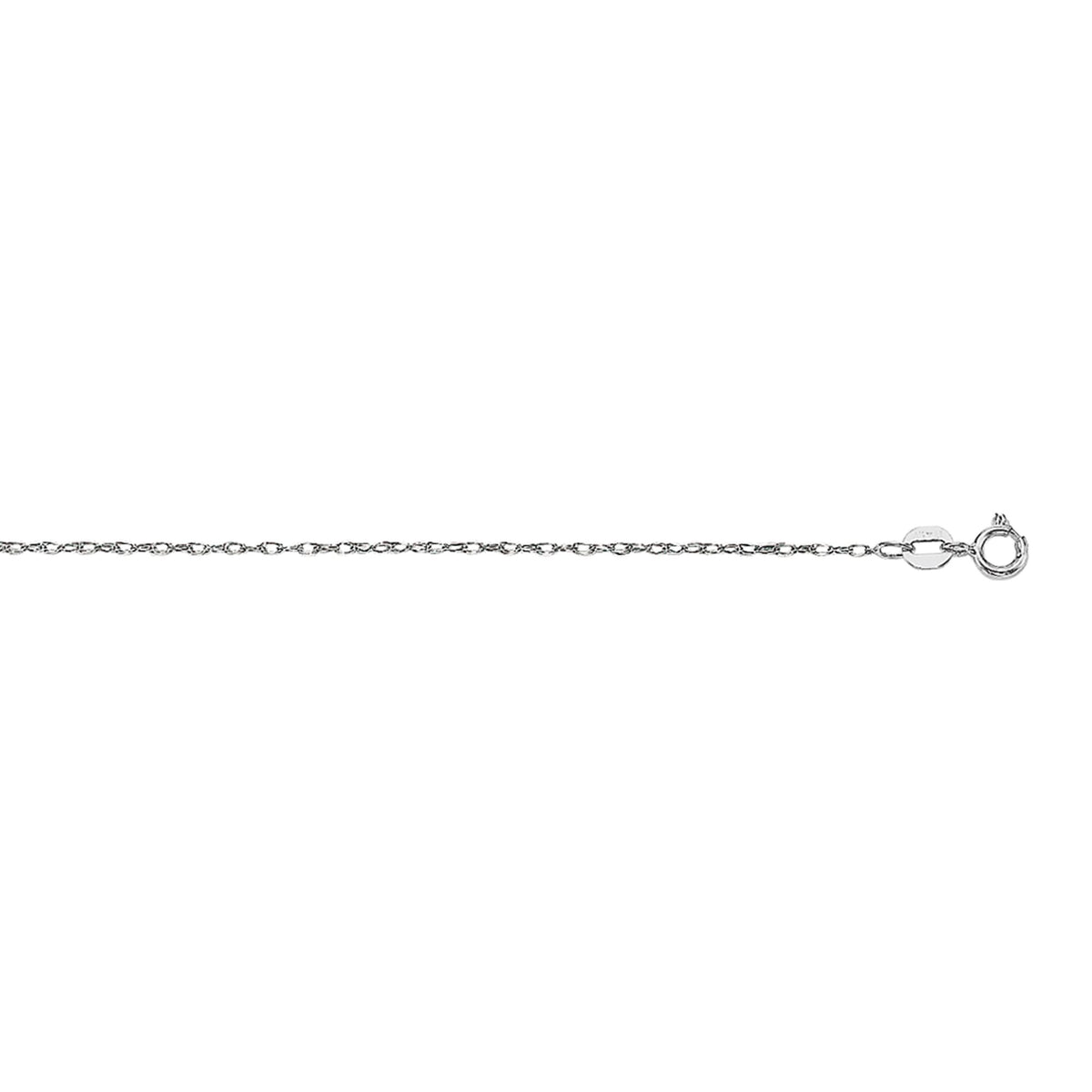 14K Gold .85mm Machine Rope Chain (Carded)
